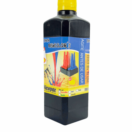 Tinta Amarela NewPax a Base Álcool 500ml