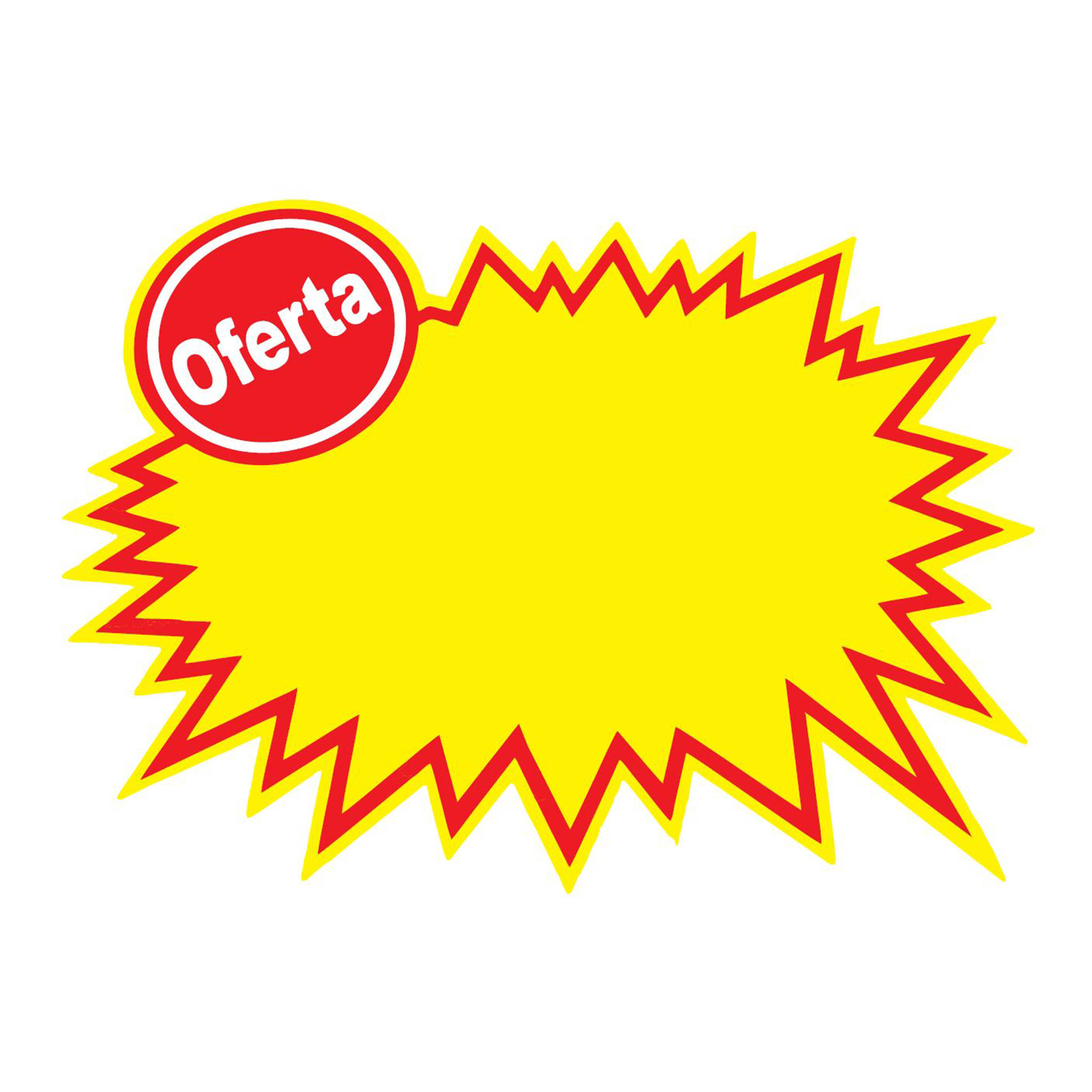 Cartaz Duplex Splash Oferta Lateral s/ Aba 33x43