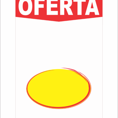 Cartaz Duplex Elipse A4