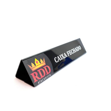 Triangulo De Caixa Personalizado Organizador De Fila